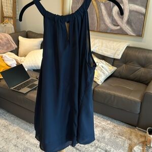 Le Chateau Navy Blue Blouse